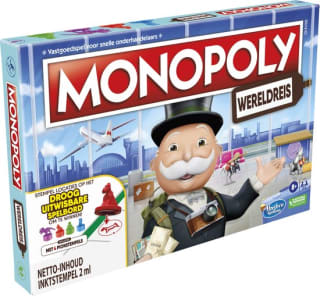 Monopoly Wereldreis - Bordspel voor €7,31 bij Bol.com