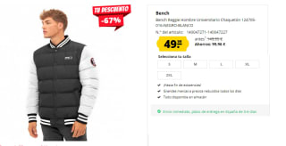 Chaqueton para Hombre Bench Reggie por 49.99€