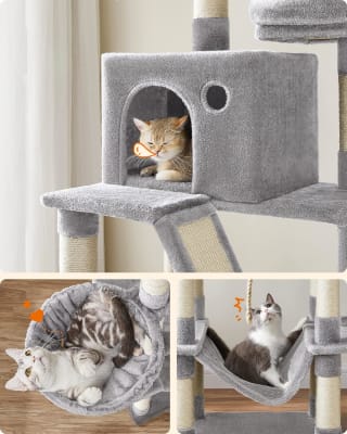 Krabpaal FEANDREA licht grijs 206 cm voor €82,99 bij Amazon