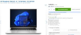HP EliteBook 1040 G9 (5Z6C1EA) voor €1.035,53 bij Max ICT