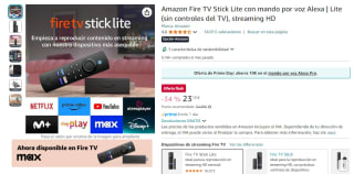 Recopilación Fires TV a precio muy buenos en amazon