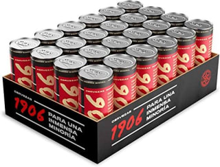 Cerveza 1906 Red Vintage Pack 24x33cl latas por 17.1€