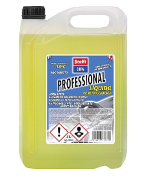 Krafft Anticongelante Coche 30% Protección -18º Líquido Refrigerante Coche 5L por 7.59€