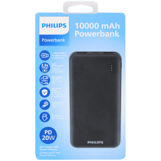 Philips powerbank 20 watt 10.000 mAh voor €7,95 bij de Action.