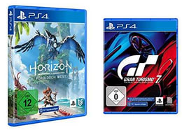 Pack Horizon Forbidden West y Gran Turismo 7 PS4 a solo 49,98€