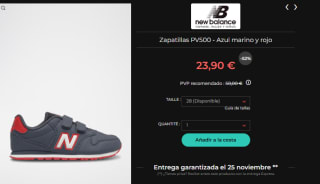 Recopilación zapatillas New Balance desde solo 13,90€