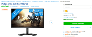Philips Evnia 3000 24M1N3200ZS - LED-monitor voor €99 bij Coolblue