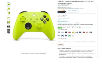 Mando inalámbrico Xbox Electric Volt Xbox Series X por por 44,90€