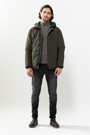 Heren parka gevoerd voor €40 bij Sissy-boy