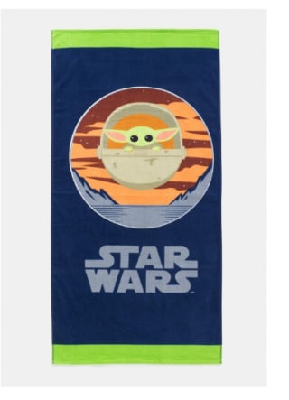 Toalla playera 150x75€ Star wars por 7€
