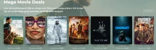 Mega Movie deals met diverse films vanaf €1,99 bij Pathe thuis