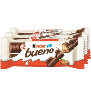5 Packs de 2 Barritas x 3 Paquetes de Kinder Bueno por 8.57€