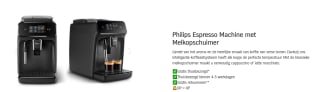Philips EP1220/00 - Espressomachine - Zwart voor €249 bij de AH