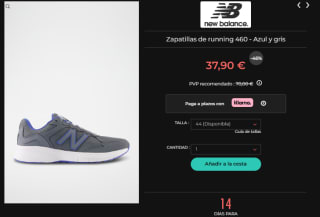 Rebajas zapatillas New Blance desde solo 22,90€