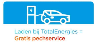 Gratis pechservice in heel Europa bij laden bij TotalEnergies