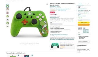 Control Nintendo Switch edición Yoshi a tan solo 16,60€