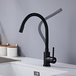 SUVIDA Robinet de cuisine flexible (Noir Mat) pour 38,99€ chez Amazon