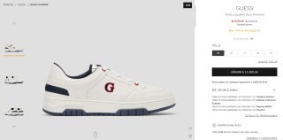 Tenis Guess Casuales Lisos por $1,379 | Oferta El Palacio de Hierro