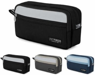 KTMOUW estuche para lápices gran capacidad (3 compartimentos) por $100 en Amazon