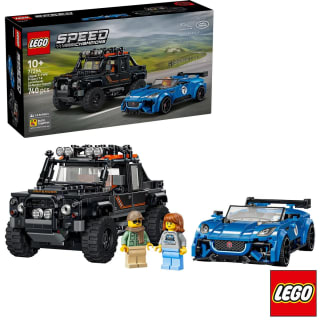 Shop the LEGO Speed Champions Jaguar Project 7 & Land Rover Defender (77264)