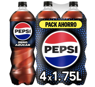 Pepsi Zero 12 Botellas de 1.75 litros por 8,50€