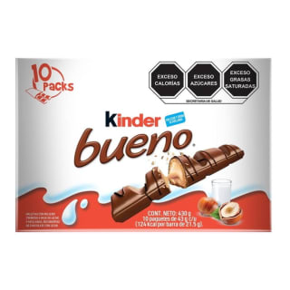 Chocolate Kinder Bueno 10 piezas por $168 | Oferta Sam's Club