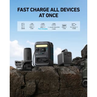 Anker Solix Powerstation C300X (288Wh, 300W) voor €199,20 bij Praxis