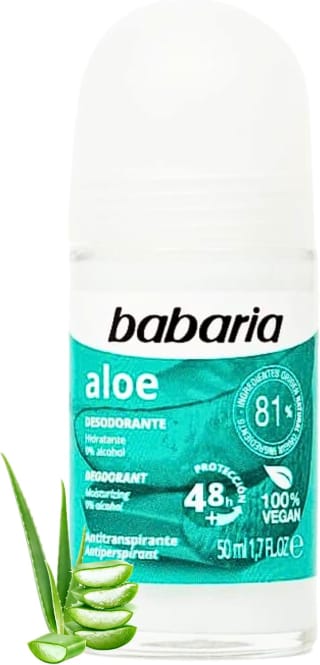 Babaria Aloe Vera Roll On 50 ml por 1,25€ en Amazon