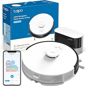 Tapo RV30C Robot Vacuum Cleaner & Mop 4200Pa