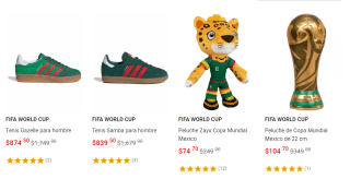 Artículos FIFA en liquidación desde $35.70 en Liverpool