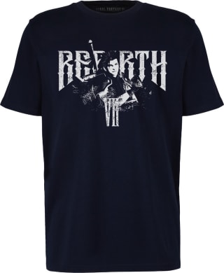 T-Shirt Final Fantasy VII Zack Fair - Marine Blauw (L) voor €9,99 bij Bol