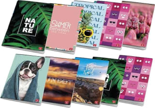 Pigna pack de 10 cuadernos A4 (80 pág.) por 3,75€ en Amazon