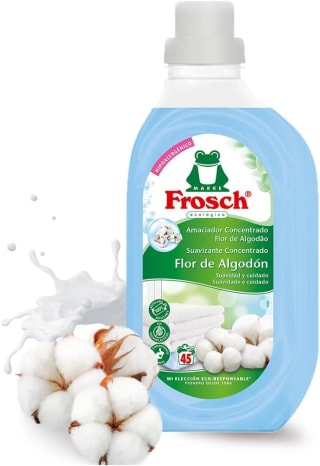 Frosch Suavizante Concentrado Liquido Ecológico Flor de Algodón 45 lavados por 1.70€