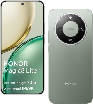 Móvil Honor Magic8 Lite de 8GB/256B Cámara IA 108 MP, Batería de 7330 mAh por 319,51€