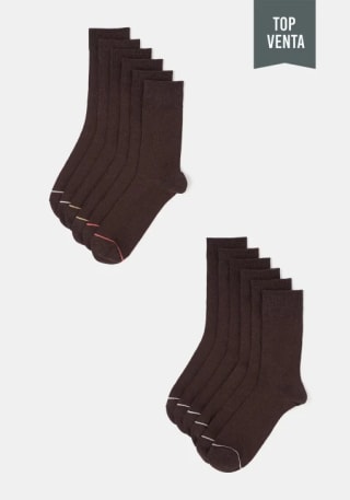 2 Packs de 6 calcetines de hombre por 4,99€ en Carrefour total 12 pares calcetines