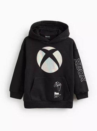 XBOX Black Graphic Print Hoodie (Age 5–12) – £3.60 + Free C&C at Argos