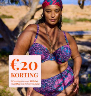 €20 korting op bikiniset of badpak van het merk Livera