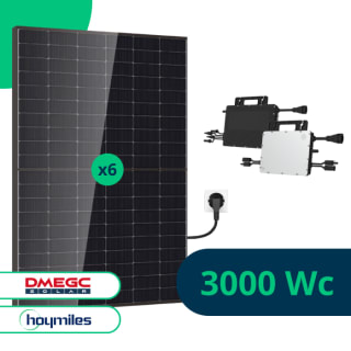 Kit Plug and play photovoltaique Hoymiles Bifacial - 3000W à 946,49€