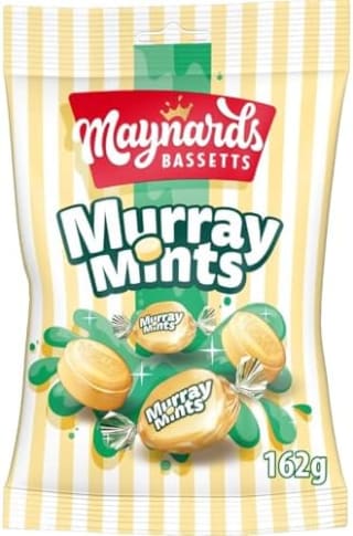 Maynards Bassetts Murray Mints, Creamy Mint Flavour, 162 g - S&S 95p