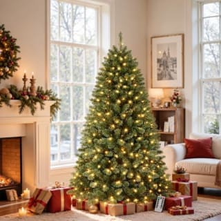 Árbol de Navidad Toketa 150 cm con luces por $399 en Amazon