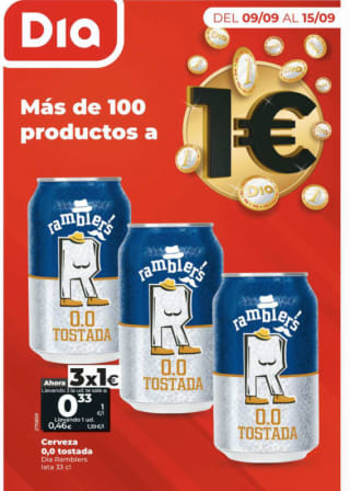 Productos a 1€ en Día