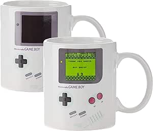 Taza Gameboy que Cambia con Calor Taza Oficial Gamers y Fans Retro, 290ml por 9,99€