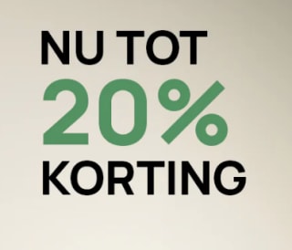 Tot 20% stapelkorting op de laatste kans items bij bamboobasics