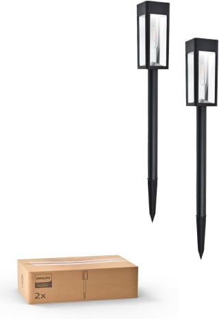 Lot de 2 Lampes Solaires pour Allées Philips à 9,99€