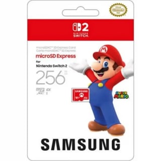 Tarjeta Micro SD Express Samsung 256GB Nintendo Switch 2 + cupón 9€ por 49,99€