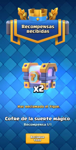 2 Cofres Mágicos de la Suerte de 1 Estrella Gratis | Clash Royale