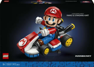 LEGO Super Mario 72037 Mario Kart™ – Mario en standaardkart voor €105,99 bij Bol