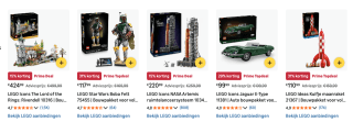 Prime Deal Dagen: speelgoeddeals met LEGO, Harry Potter en Playmobil bij Amazon
