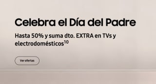 10% EXTRA descuento en todas tus compras Televisores y electrodomésticos Samsung