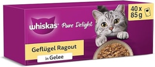 Whiskas Ragout nat kattenvoer 40 x 85 g voor €11,19 bij Amazon